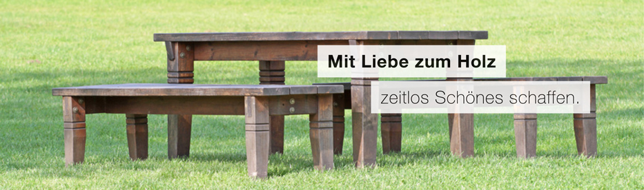 Slider für die Seite "Leistungen" der Firma Holzwurm in Dortmund